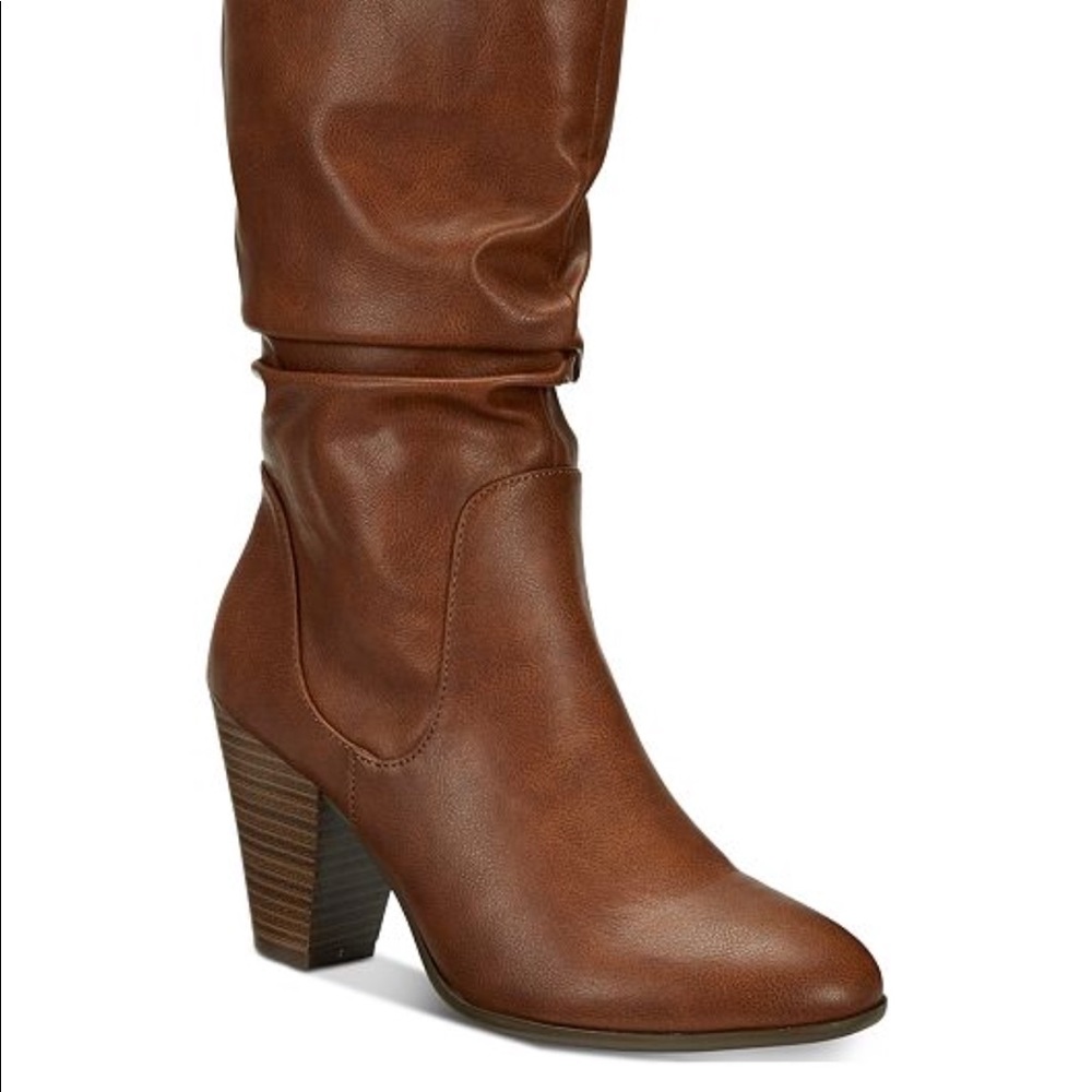 ESPRIT OLIANA SLOUCH BROWN BOOT